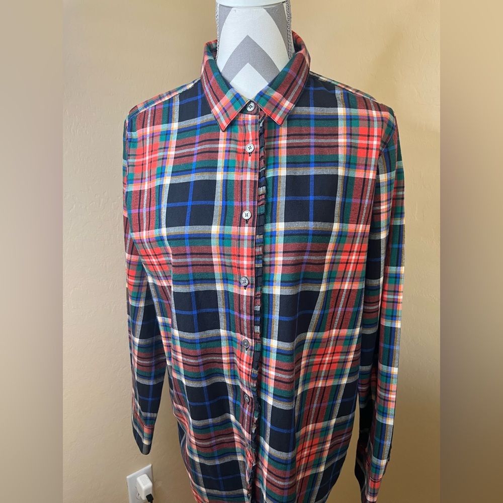 Banana Republic Plaid Flannel Shirt